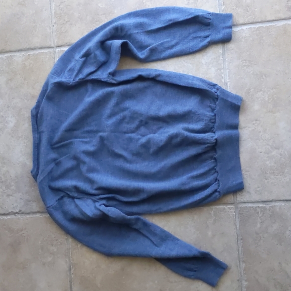 Wool Sweater in Light Blue/Grey - Picture 3 of 3